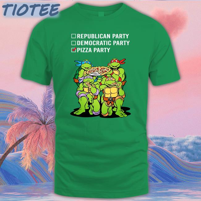 Republish Party Democratic Party Pizza Party Long Sleeve