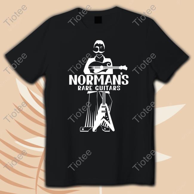 Post Malone Wearing Norman's Rare Guitars T Shirt