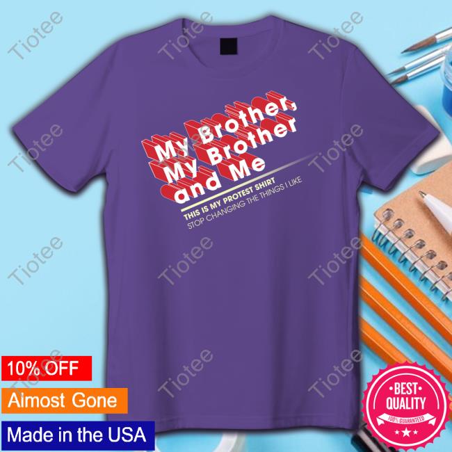Official Mcelroy Merch MBMBAM Protest Shirt