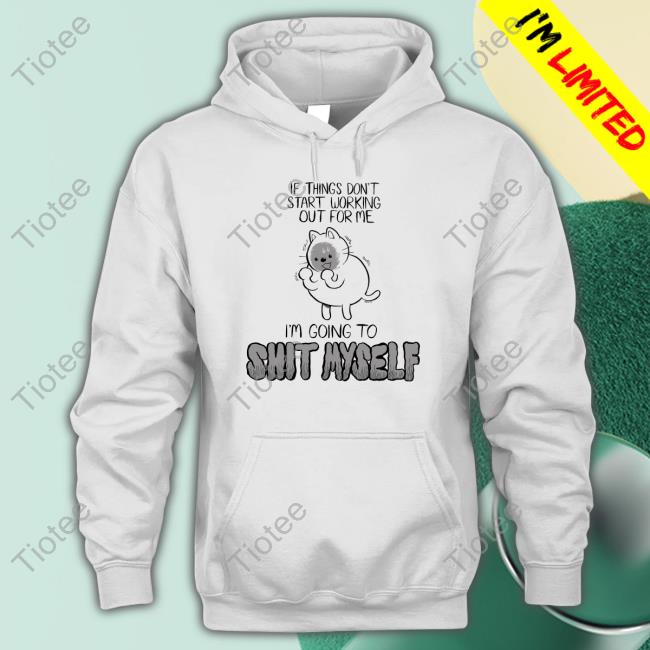 If Things Don't Start Working Out For Me I'm Going To Shit Myself Hoodie