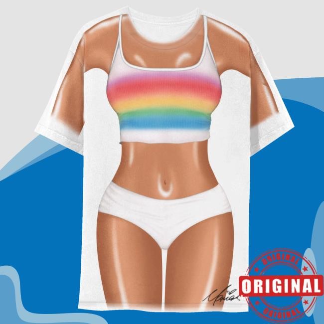 Mariah Carey Mariah Rainbow Body Tee