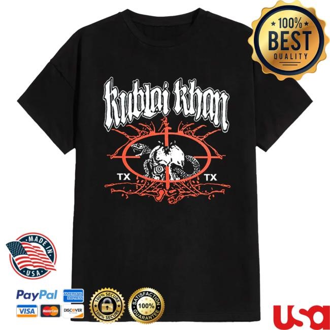 Official Nuclear Blast Merch Shop Kublai Khan Tx - Crosshairs - T-Shirts Kublai Khan Tx Apparel