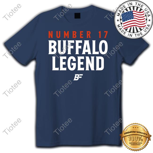 Buffalo Fanatics Number 17 Buffalo Legend New Shirt