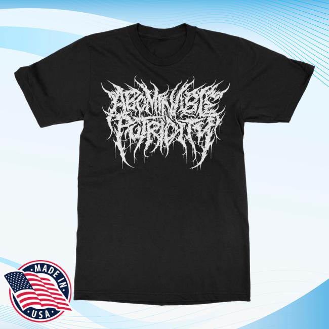 Official Indie Merch Store Shop Abominable Putridity "Entrenched Cosmic Brutality" T-Shirts Black/White Indiemerchstore