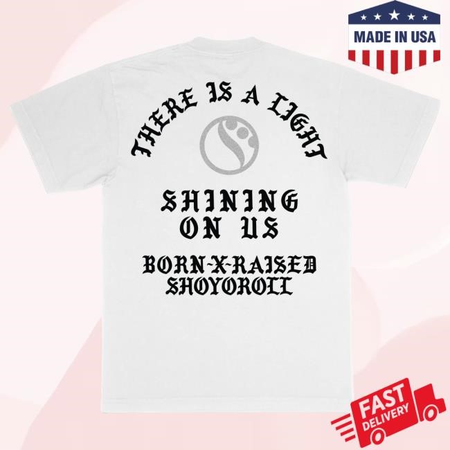 Official Born X Raised Merch Born X Raised + Shoyoroll Memorial Shirts: Black BornXRaised