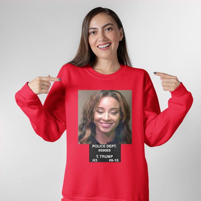 Teanna Trump Police Dept 69069 Mug Shot Tee Shirt