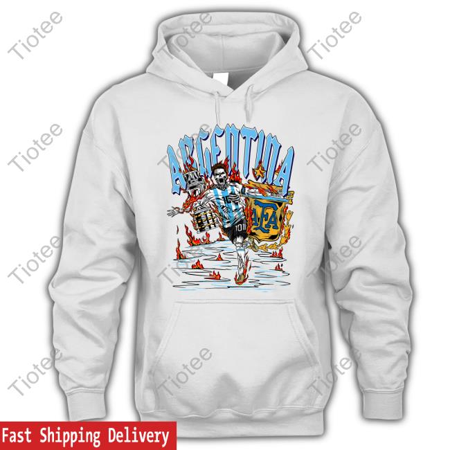 Messi Argentina Sanadetroit Shirts