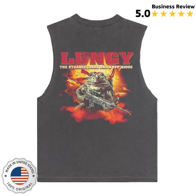 The Wondery Shop MrBallen Merch MrBallen Lungy: First Fury Vintage Tank Top Short Sleeve Shirt