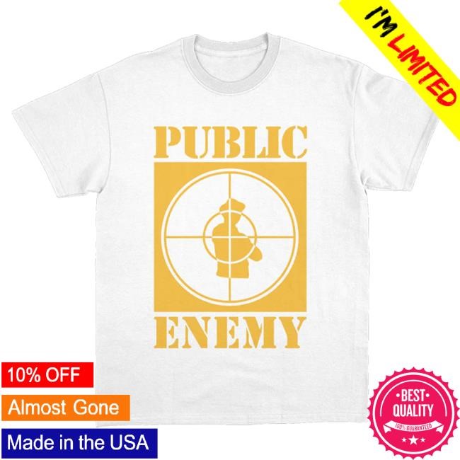 Official Def Jam Store Public Enemy: Sniper Logo Classic White New Shirt