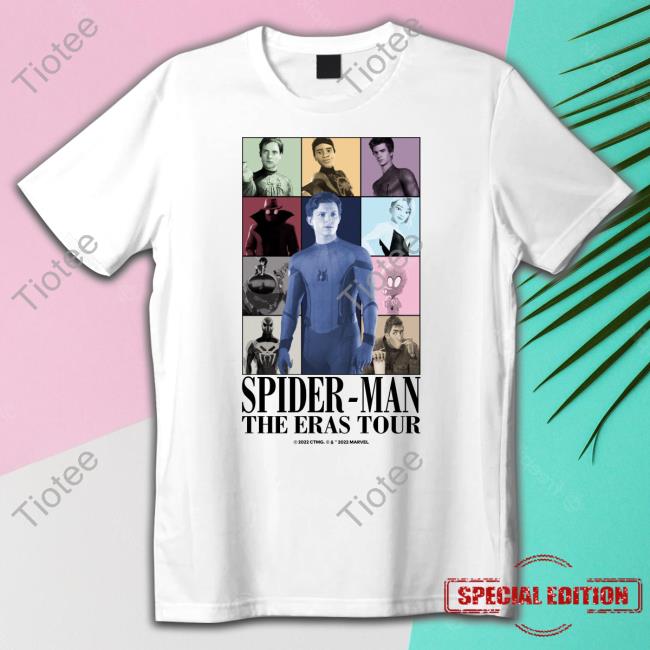 Spider-Man The Eras Tour Tee Shirt