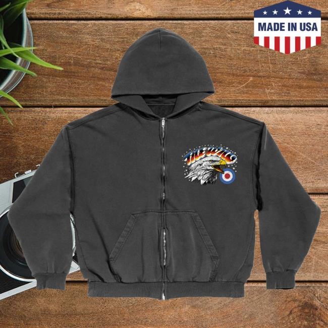 Official The Who The Song is Over Zip Pullover Hoodie The Who Rock Band