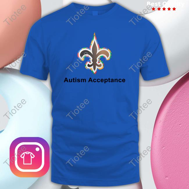 Khai Harley New Orleans Saints Autism Acceptance Long Sleeved T Shirt Nick Underhill