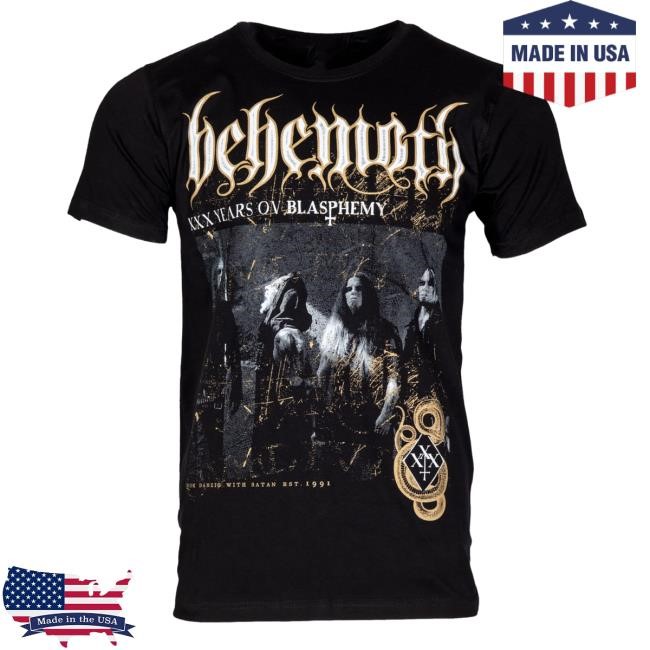 Behemoth - XXX Years Ov Blasphemy Band Shirt Behemoth Merch
