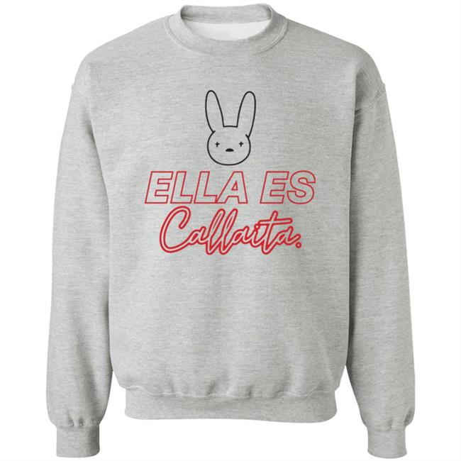 Bad Bunny Merch Ella Es Callaita Hoodie Bad Bunny Merch Ella Es Callaita Hoodie