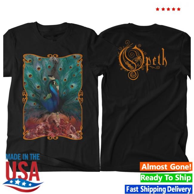 Official Opeth Merch Opeth - 'Peacock' Top Shirt