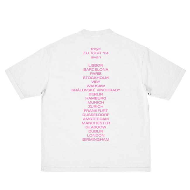 Troye Sivan Merch Official Store One Of Your Girls Eu / Uk Tour T Shirt