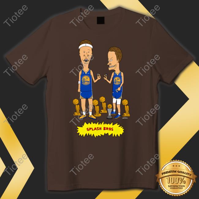 Official Beavis And Butthead Splash Bros Shirt