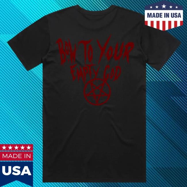 Official Merch Warfare Thy Art Is Murder Evil Pope // Top Shirt (Black)