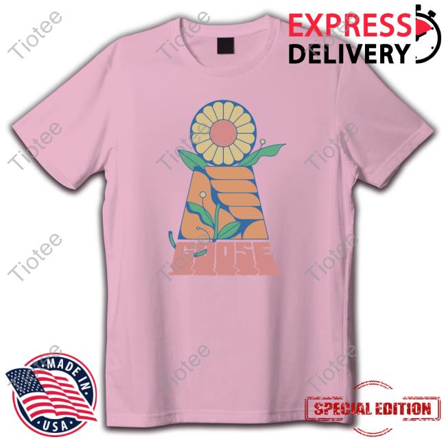 Goose The Band Goose Merch Flower Hand Pullover Hoodie Goose The Band Goose Merch Flower Hand Tee