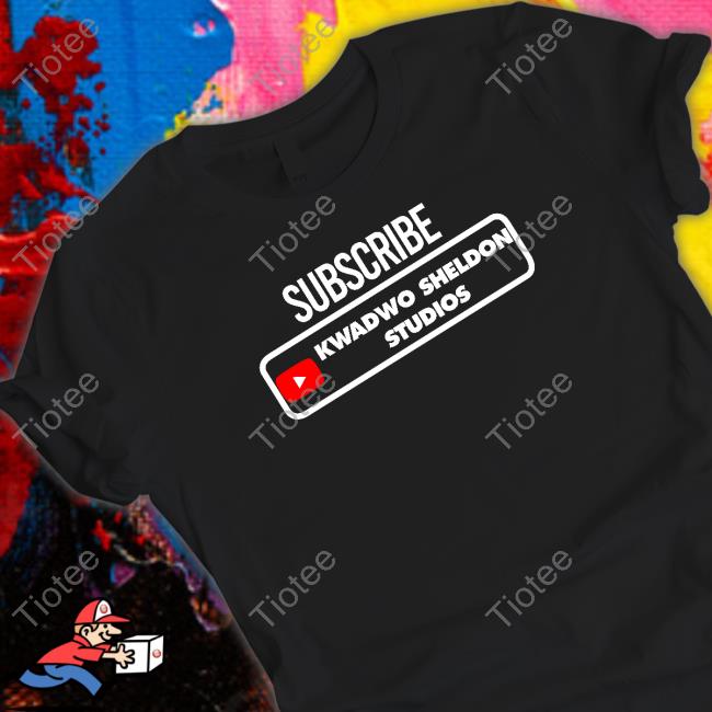 Official Subcribe Kwadwo Sheldon Studios Hoodie