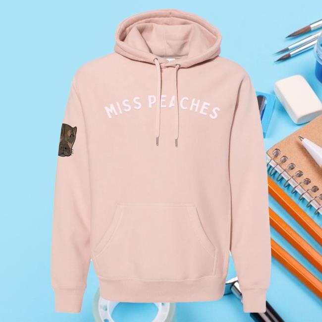 Official Barstool Sports Merch Store Miss Peaches Print Hood Barstool Sports Apparel Clothing Shop Barstoolsports