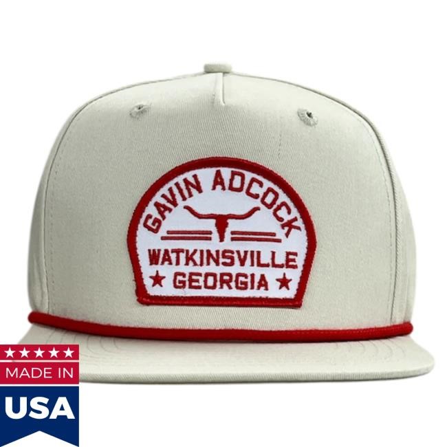 Official Gavin Adcock Watkinsville Georgia Trucker Cap