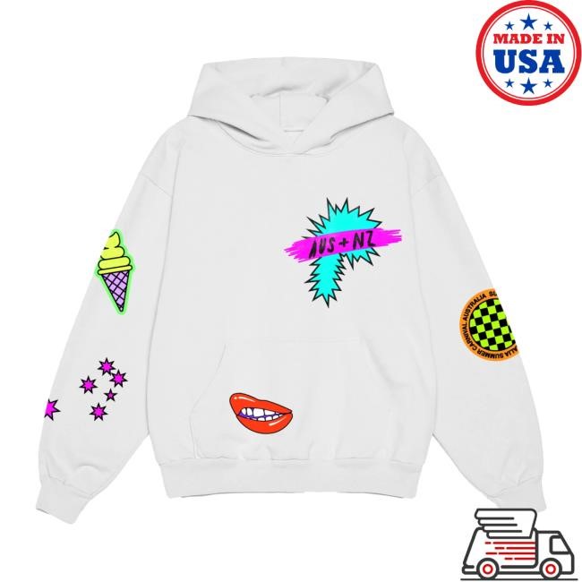 P!Nk White Summer Carnival Hoodie