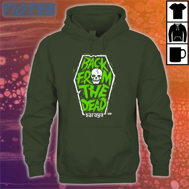 Aew Merch Saraya Back From The Dead Shirts