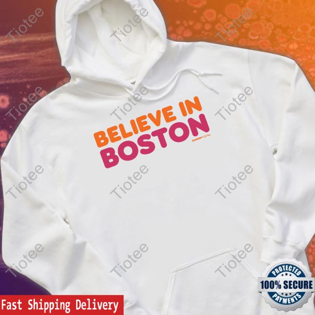 Official Believe In Boston X Dunkin Tee