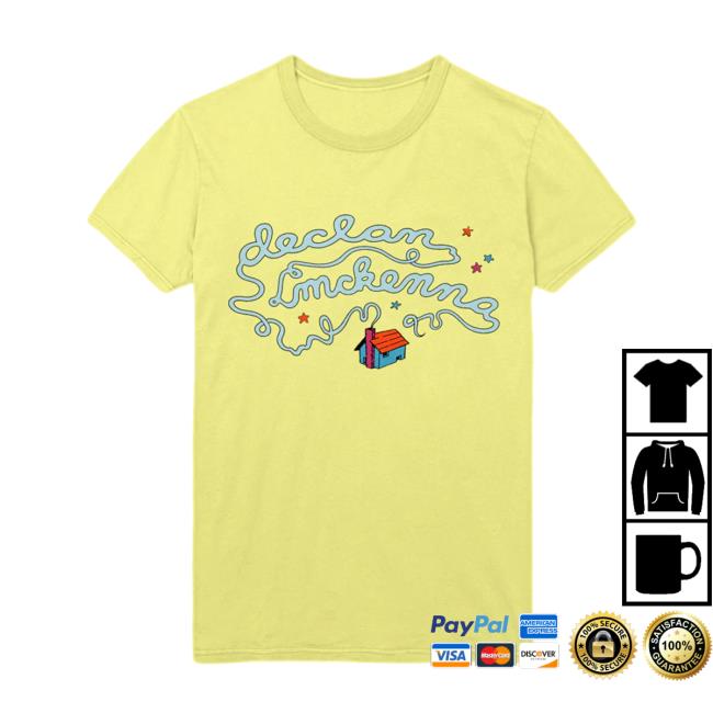 Declan Mckenna Merch Shop House Tee (Pale Yellow)