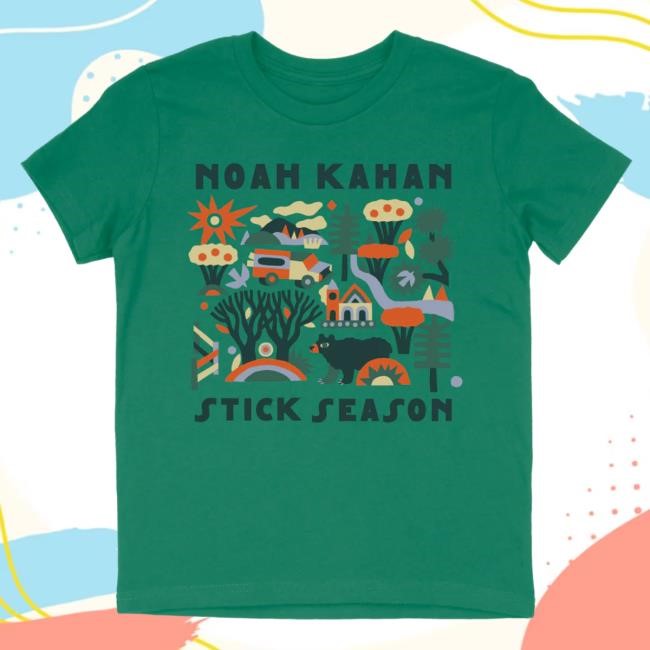 Official Noah Kahan Merch Store Noah Kahan Kids Stick Season Tshirt Noah Kahan Clothing Shop NoahKahan