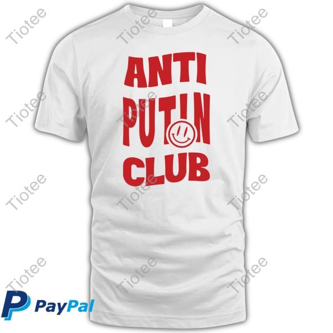 Official Anti Putin Club T Shirt