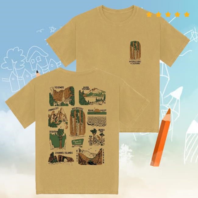 Shop Welcome To California's National Parks Shirt Inspired By Parks – Parks Project