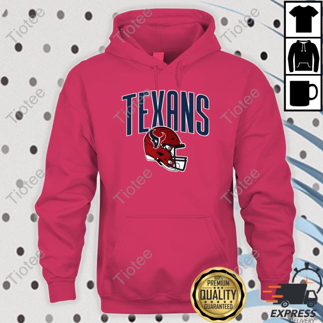 Houston Texans Red Alternate Helmet Shirt