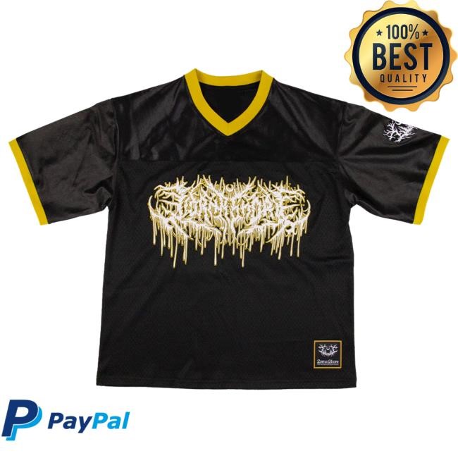 Official Lorna Shore Merch Lorna Shore Unbreakable Football Jersey T Shirt Lorna Shore Band