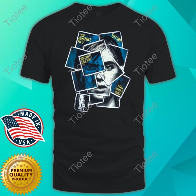 Naughty Dog The Last Of Us Part Ii Ellie Collage T-Shirt