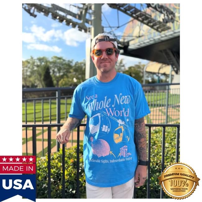 Official The Lost Bros A Whole New World Tshirt