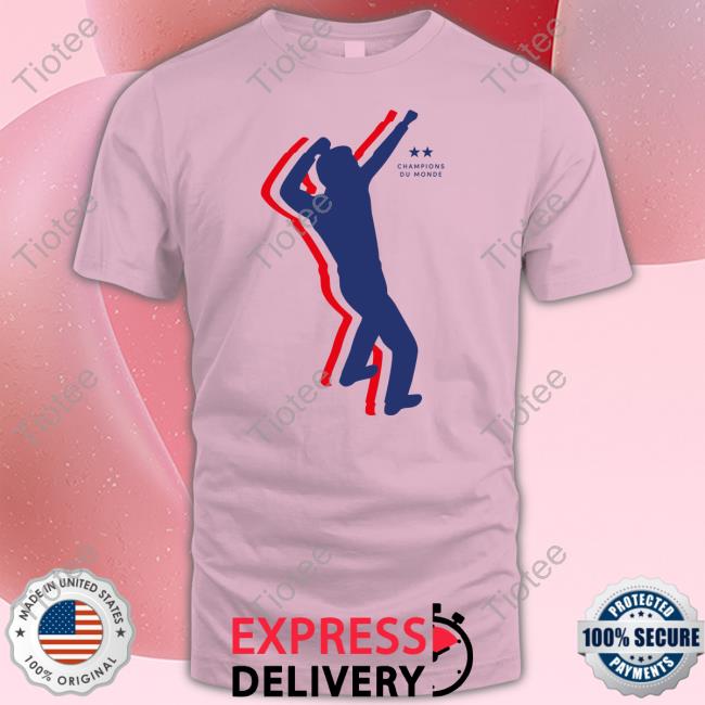 Boutique Elysee Merch Champions Du Monde Tee Shirt Marme & Lade
