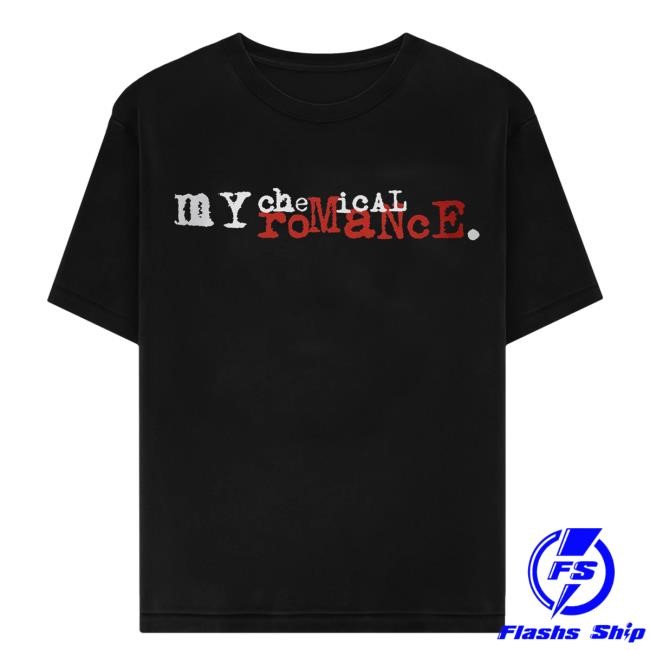 Official My Chemical Romance Three Cheers Logo Tee