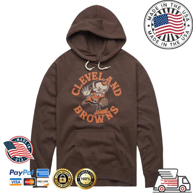 Official Homage Merch Store Homage Cleveland Browns Brownie Stiff Arm New Shirt Homage Apparel Clothing Shop