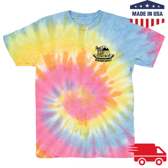 Strange Ways Merch Shop Clothing Take Me To Paradise Ufo Unisex Tie-Dye Long Sleeve Tee