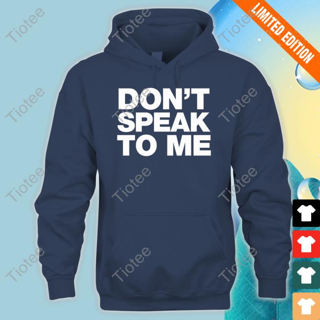 Don't Speak To Me Funny T Shirt Charlie Simpson
