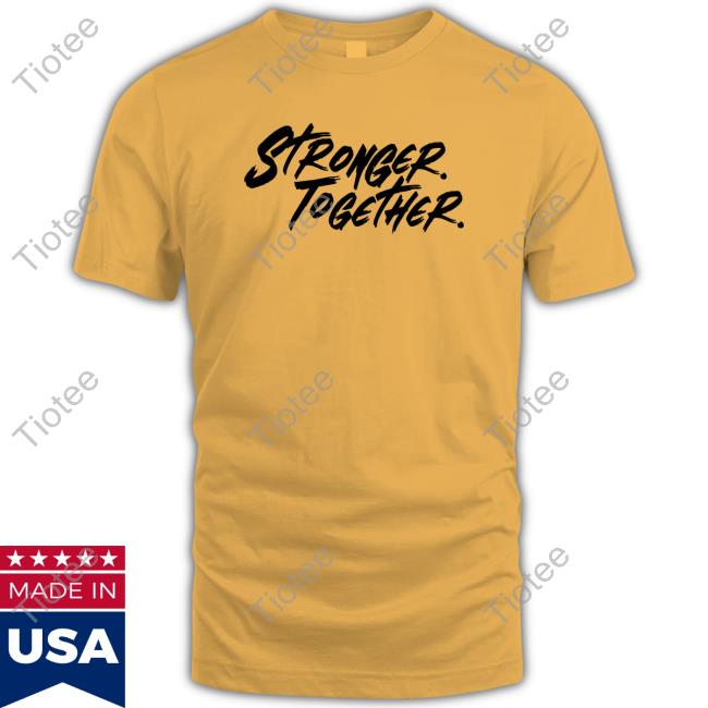 Official Siya Kolisi Stronger Together T Shirt Springboks Rugby World Cup