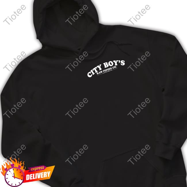 Official Hood Ville Shop City Boy's Raw Piping Co Laying Pipe Since 2015 1-800 Lay Pipe Shirt