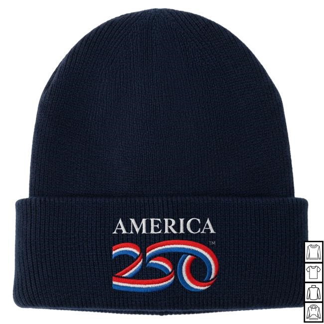 Classic America250 Official Beanie Heritage Layer Cozy Official Beanie America250 Community Gear