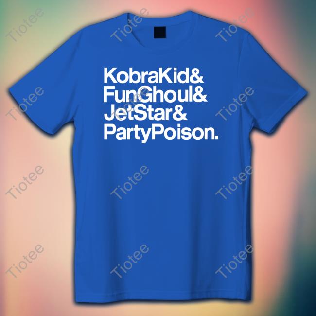 Hamtuud Kobrakid Funghoul Jetstar Partypoison Shirt