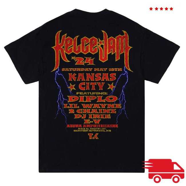 TK x Kelce Jam Tour Collab Hot Shirt Official Tru Kolors TK x Kelce Jam Tour Collab Shirt New