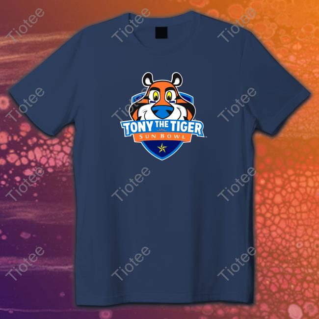 Nice Tony The Tiger Sun Bowl 2022 Logo T-Shirt