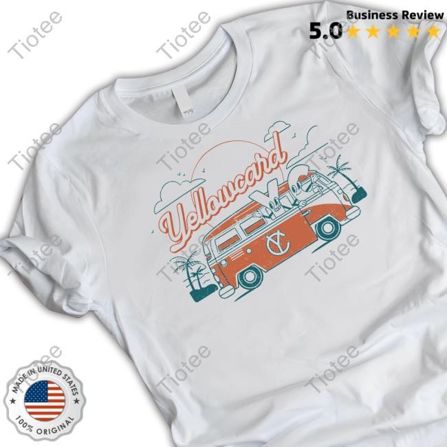 Yellowcardband Shop Yellowcard Van Tank Top