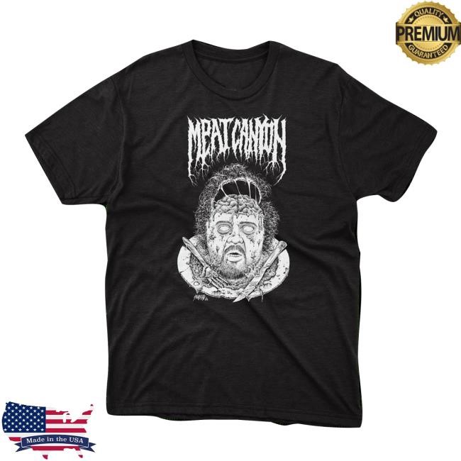 Official MeatCanyon Merch Store Brain Food Tee Shirt MeatCanyon